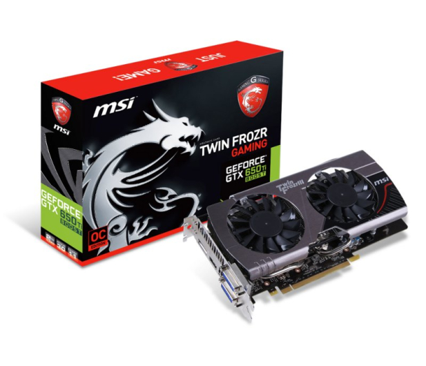 MSI GeForce GTX650Ti 2048MB 192bit Twin Frozr OC BOOST - 125927 - zdjęcie